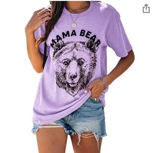 Graphic tee shirt "mama bear"